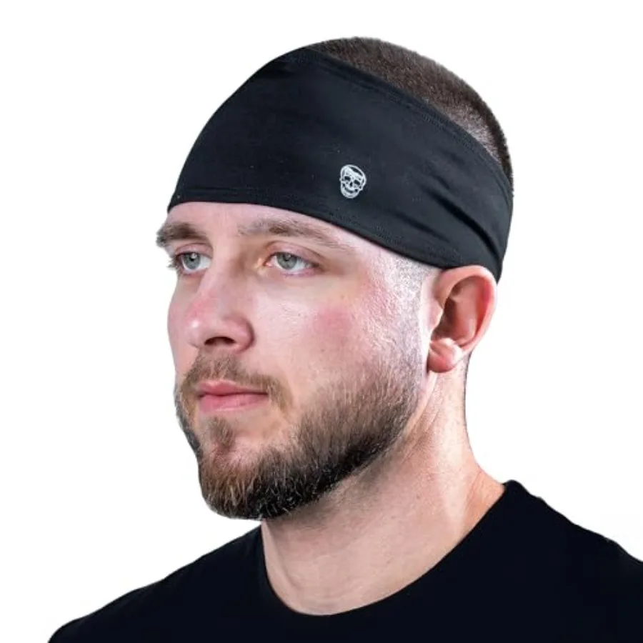 

Workout Headbands for Men and Women-Comfortable Sweat Absorbing Band to Keep Hair Back During Running Sports Gym Cycling and Ou