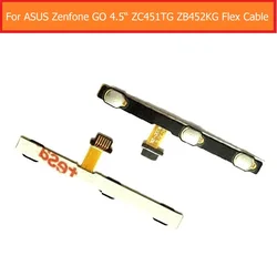 100% Genuine Volume control button flex cable For ASUS Zenfone GO ZC451TG ZB452KG 4.5