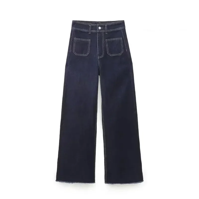 

Hight Street Women's Jeans Y2k Jean Baggy Women 2023 Fashion New Kpop Cargo High Waist Wide Vintage Pant Jeans Women