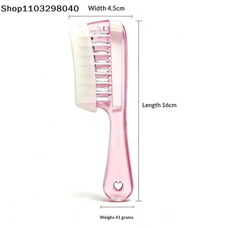 Essential Oil Massage Comb Applicator with Built-in Liquid Tank Smooth Metal Teeth Portable Scalp Care Tool for Travel Use