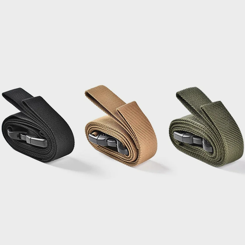 

3pcs Luggage Packing Straps Wear Resistant Portable Camping Supplies Outdoor Bundling Belts Picnic Storage Tie for Home