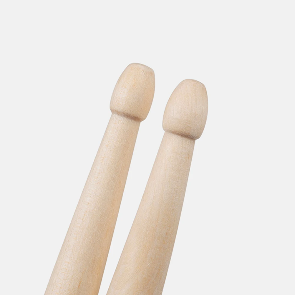 

3 Pairs Wood Drum Sticksnatural Durable Drumstick Practice Percussion Accessories For Beginners Students Teens 5A
