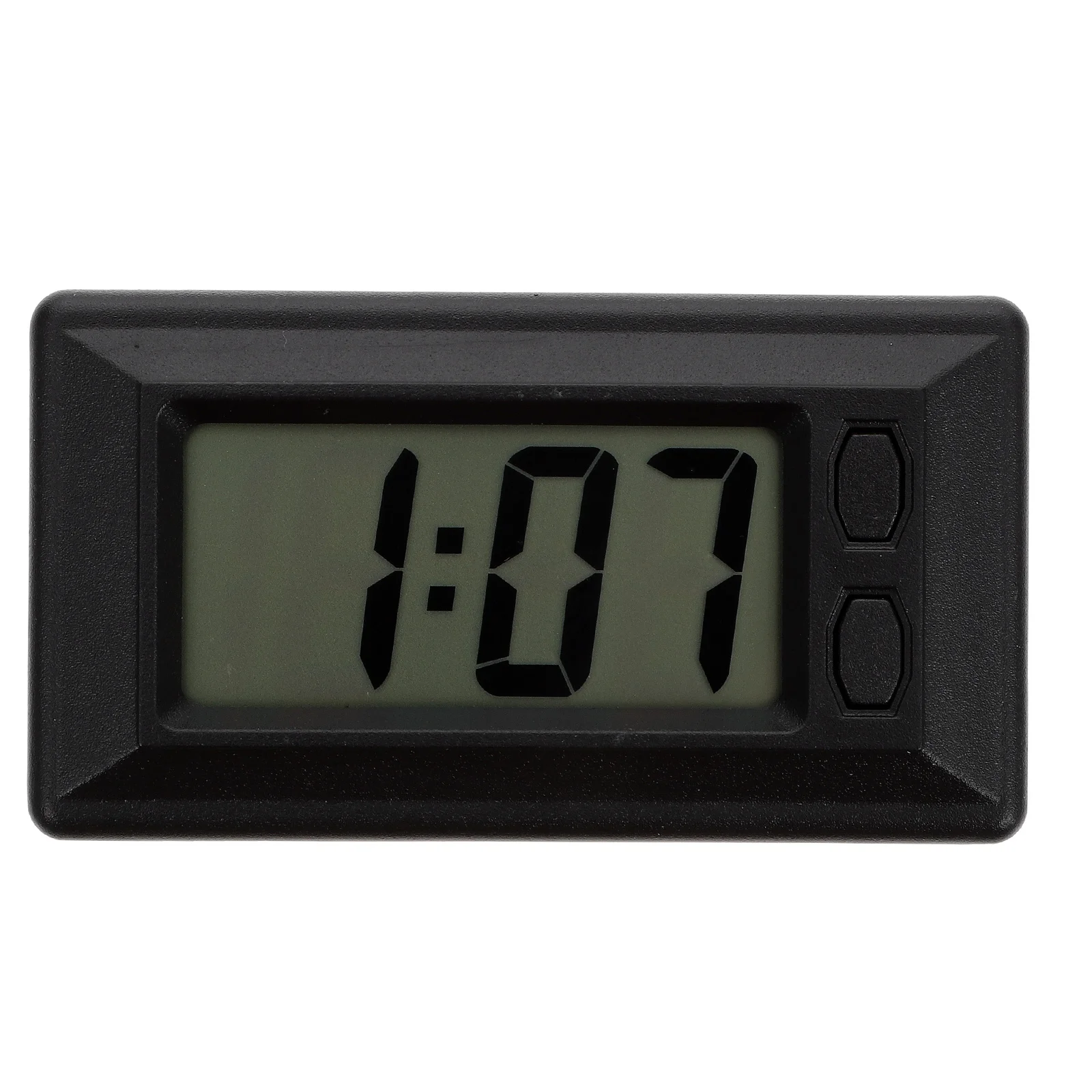 Electronic Calendar Mini Digital Clock For Car Ultra Thin Dashboard Desk Clock Tiny Led Time Display Tool
