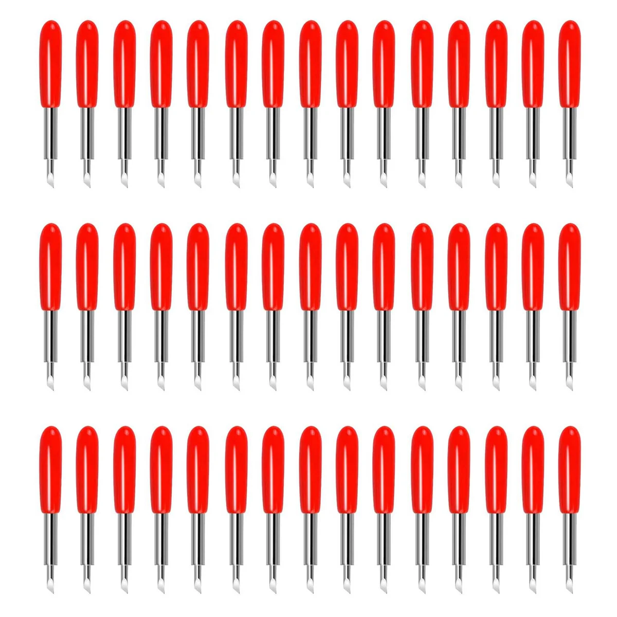 50PCS Replacement Cutting Blades for Explore Air 2 /Air 3/Maker Expression, 45 Degree Standard Fine Point Blades