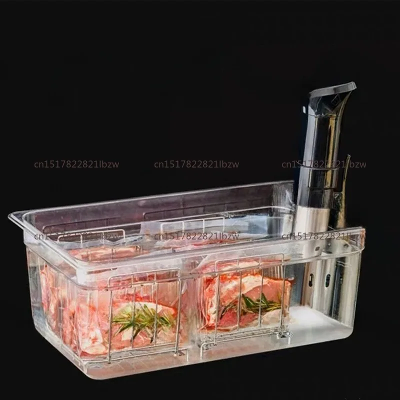 25L Sous Vide Accessories Kit Clear Sous Vide Water Container with Cover for Sous Vide