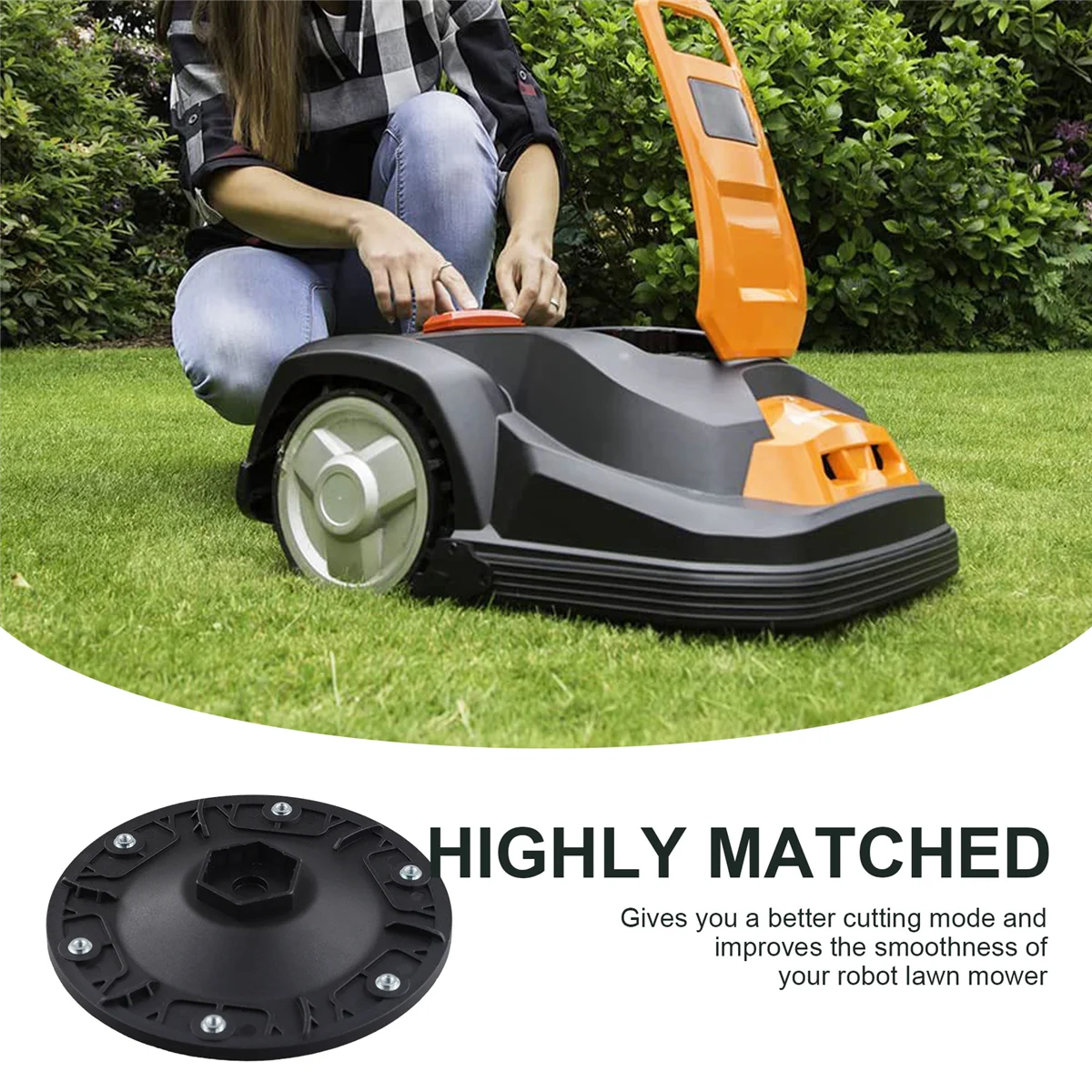 Disque de coupe pour robot tondeuse à gazon Worx Landoid, outils électriques, disques de robot, 6 phpopularité, tendance maintenant, M500, WR141E, M700, WR142E