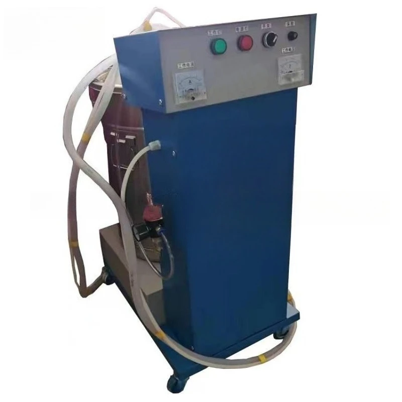 Electrostatic flocking machine, electrostatic flocking machine, electrostatic flocking equipment
