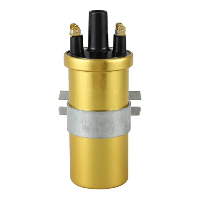 

Высокопроизводительная стандартная спортивная катушка зажигания A73Q-Car 12V DLB105, аксессуары и запчасти для системы зажигания, золотистая