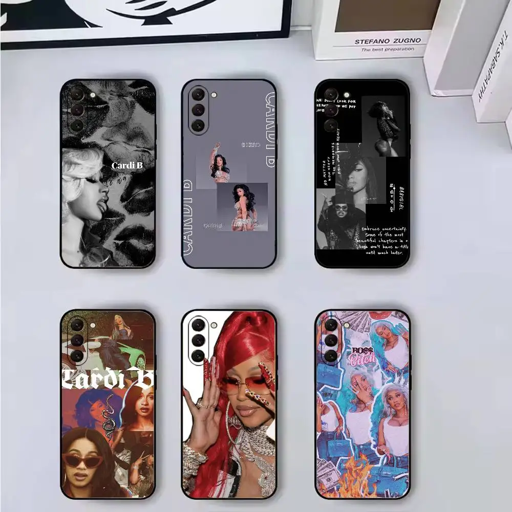 Hip Hop C-Cardi B Phone Case Silicone Soft For Samsung Galaxy A73,A72,A71,A70,A53,A52,A51