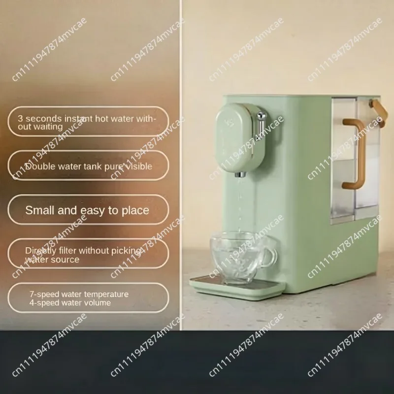Household water purifier of instant water dispenser with desktop water purification integrated machine