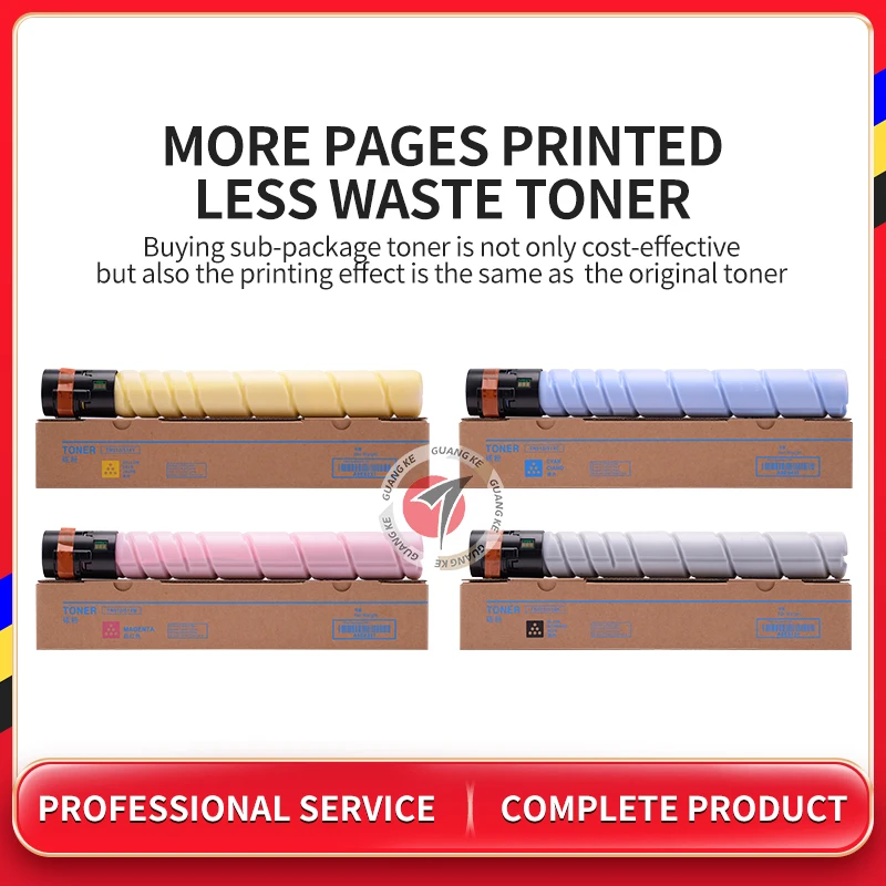 Toner Cartridge TN512 TN 512 For Konica Minolta Bizhub C454 C554 C454e C554e C368 C458 C558 Original Quality TN-512 Toner