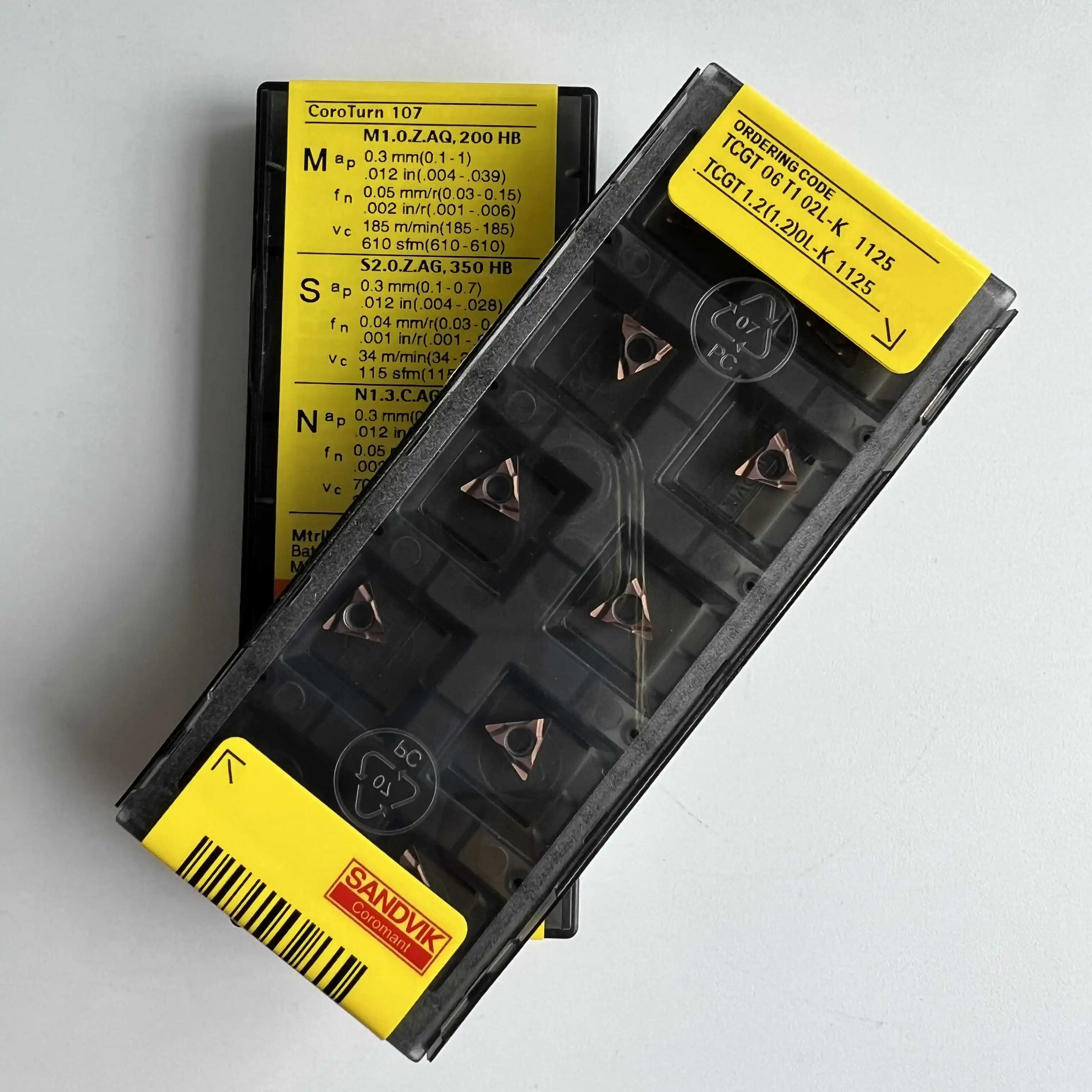 Original blade TCGT06T102L-K 1125 /Carbide CNC Blade 10 Pieces