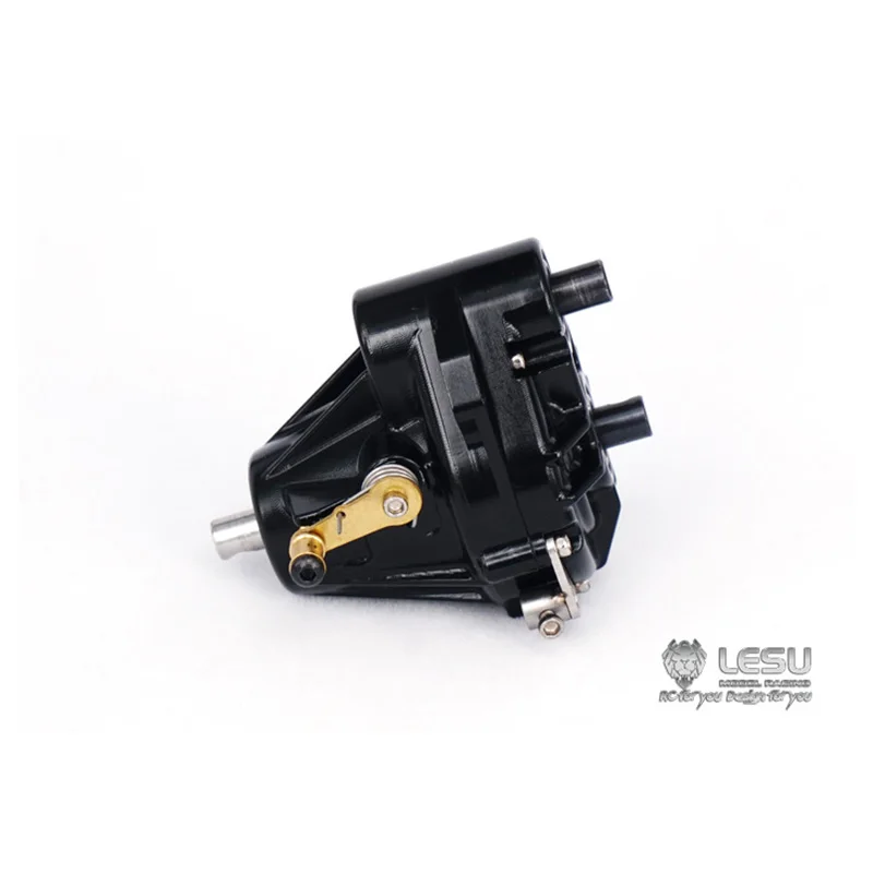 RC Parts LESU Metal Differential Lock Transfer Case for Tamiyaya RC 1/14 Tractor Truck Dumper Remote Control Accessories TH02223