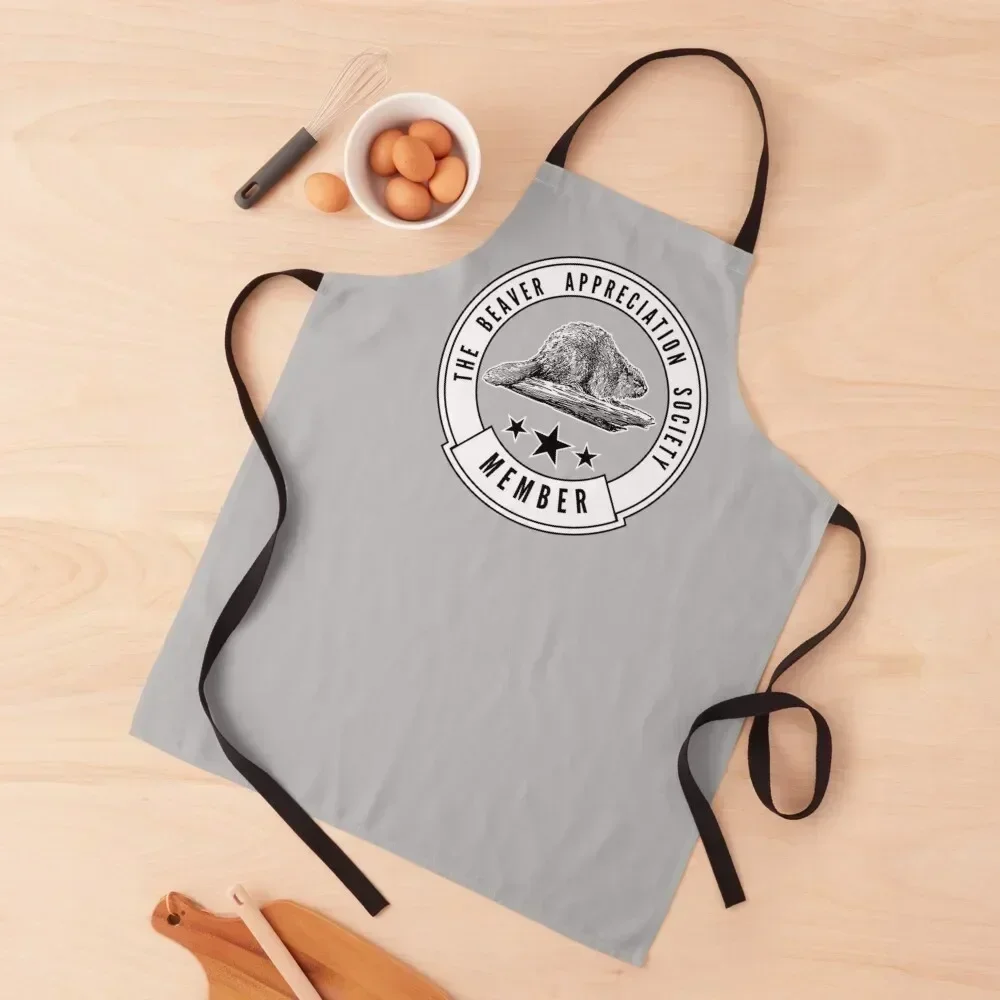 

The Beaver Appreciation Society Apron Utensils For Kitchen For Cosmetologist Kitchen Handle For Women Sexy Apron