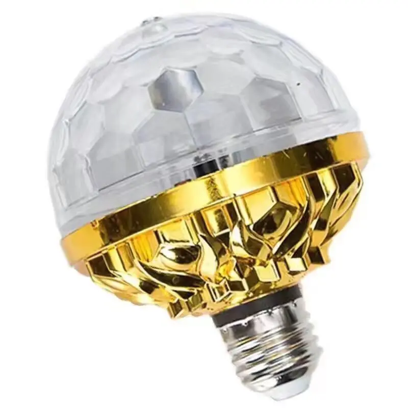 KTV flash lantern colorful rotating light bulb automatic color change colorful lights