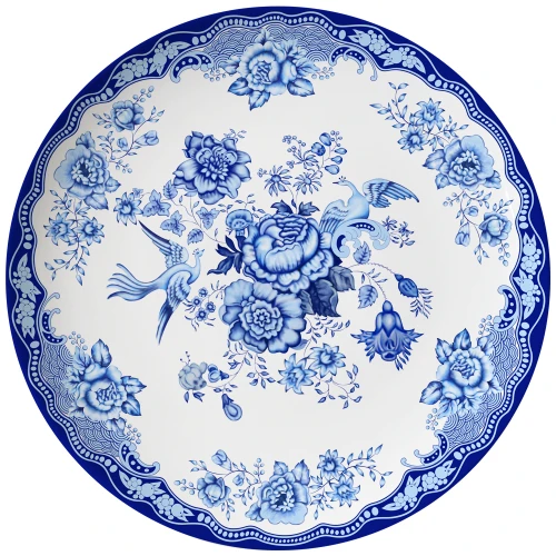 Blue and White Porcelain Dinner Set Plates and Dishes Hotel Restaurant Bone China Plate Kitchen Plates Sets