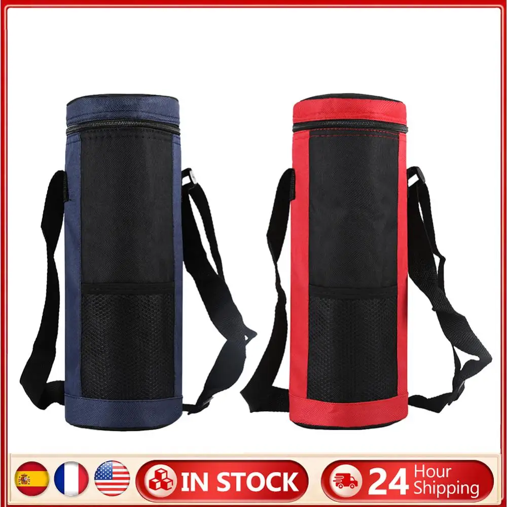 

Oxford Cloth Portable Bottle Bag Insulated Thermal Ice Cooler Pouch Warmer Picnic Insulation Thermos Bag for Man Woman
