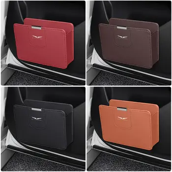 適用於凱迪拉克凱雷德、CTS、ATS、SRX、STS、XT5、XT4、XT6、XTS的汽車車門皮革側箱飲料收納袋/汽車中控台整理袋 8 最佳銷售 凱迪拉克STS - №6