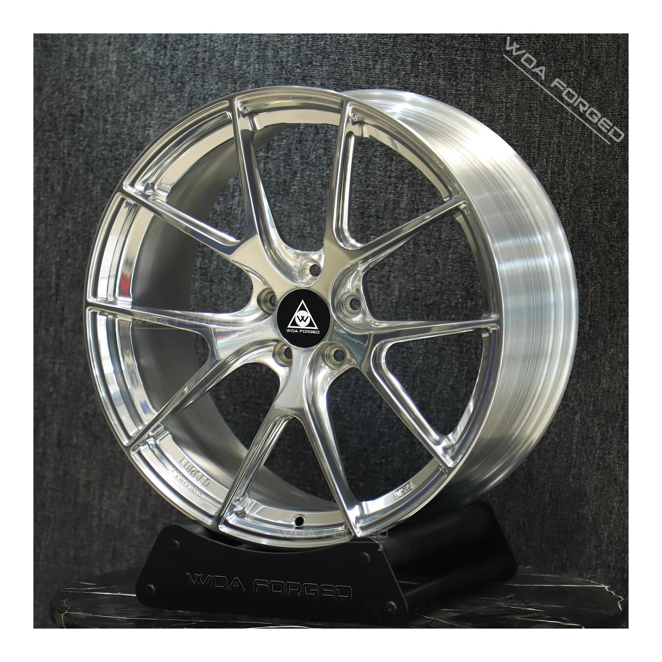 

Customized 6061T6 DOT VS-5RS Stylish Muscular Design Chrome Polished Aluminum Forged Car Wheel 18-22 Inch 5x112 5x120 5x114.3 20