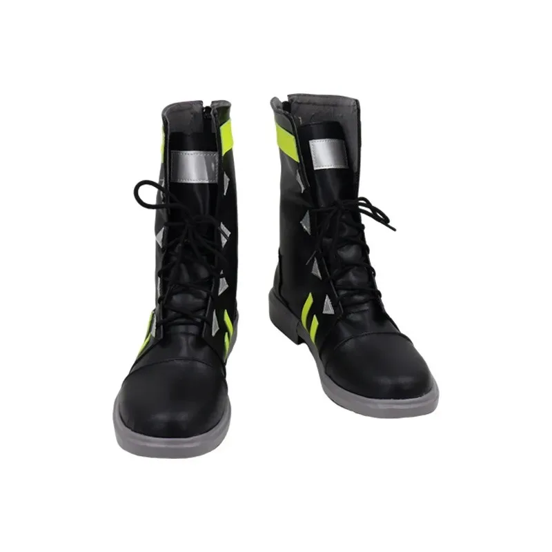 

25COSKaumi Dark Energy Cosplay Shoes GRAY RAVEN PUNISHING Cosplay Props PU Shoes Halloween Boots Anime Accessories Custom Made