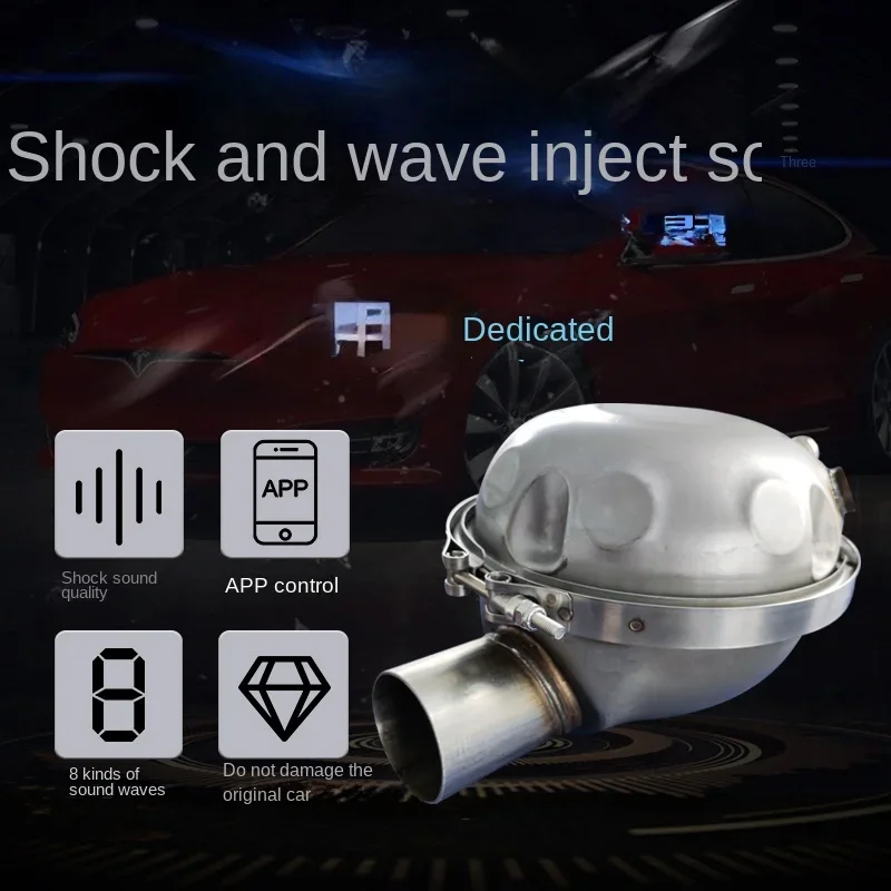 

Applicable to Tesla MODEL3 Special Car Accessories Modified Multiple Sound Wave Simulator