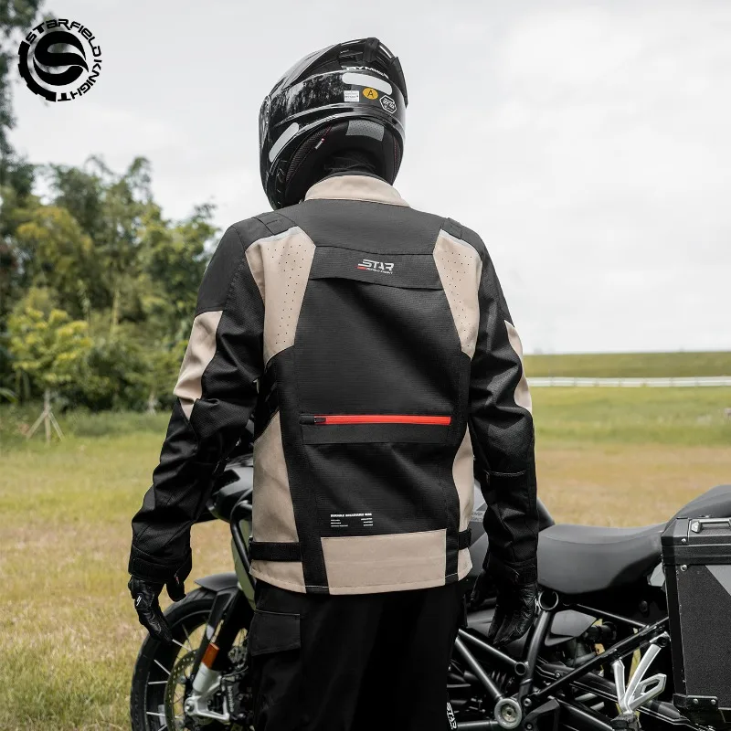 2025 New Star Knight Motorcycle Jacket Men ATLAS Functional Riding Suit SKJ866 Warm All Seasons