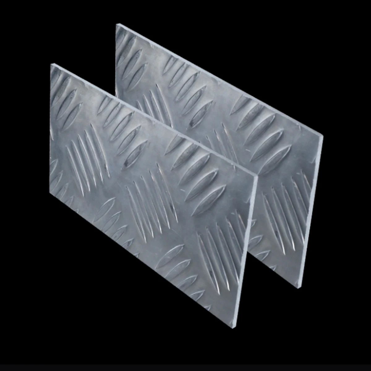 Piastra in alluminio con motivo in lega di alluminio, piastra con motivo antiscivolo, piastra in alluminio a cinque barre goffrata, spessore 1,5/2/2,5/3/4/5/6 mm