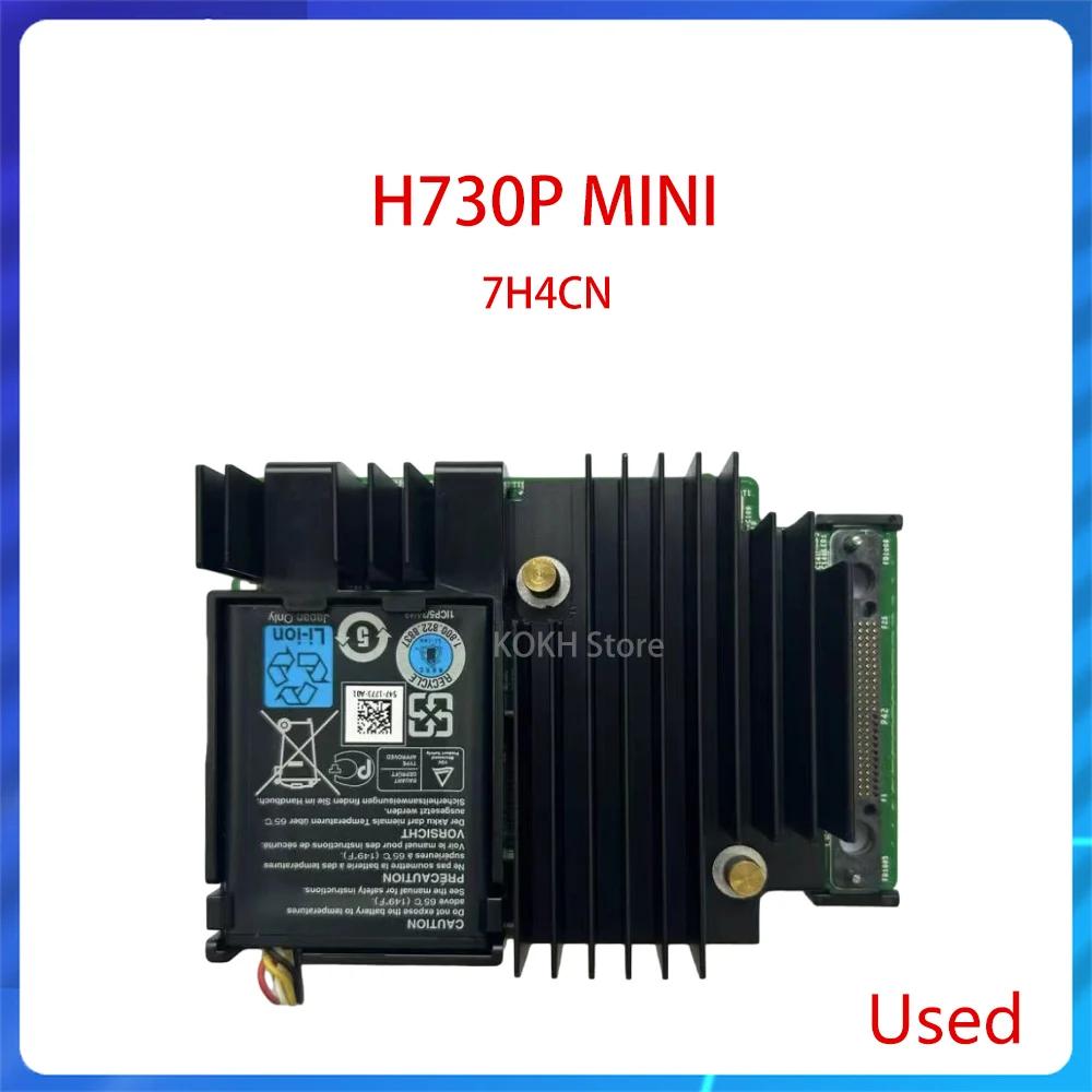 

Original SAS SATA RAID Smart Array Card H730P MINI MONO RAID 12G 2GB NV For POWEREDGE SERVER R430 R530 R630 R730 7H4CN CN-07H4CN