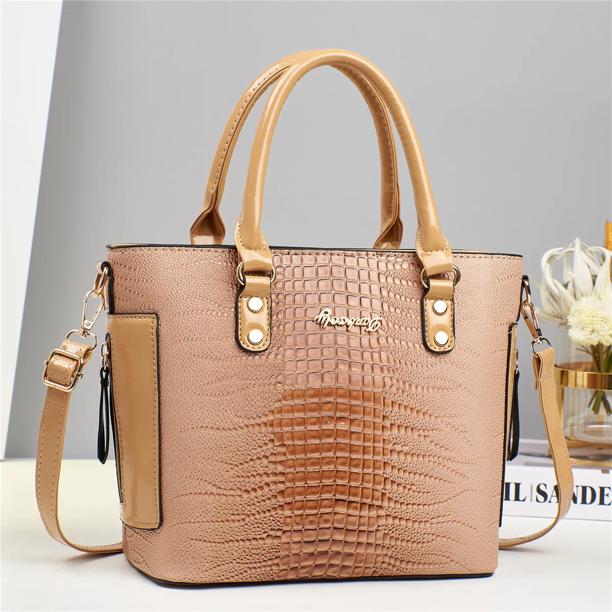 

New Shoulder Messenger Bag for Women 2 Layers Designer Ladies Hand Bags Luxury Pu Leather Purses and Handbags High Quality Sac