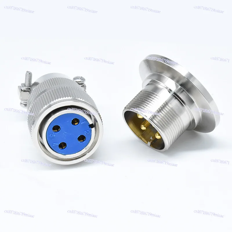 

Stainless Steel Vacuum Connector KF16/KF25/KF40 Multi Core Count Stainless Steel Feedthrough Mounting Connector