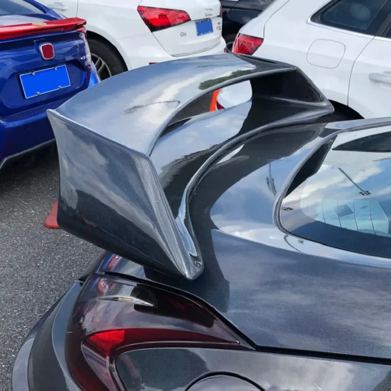 

Carbon Fiber Rear Spoiler Amuse Style For Nissan 370Z Z34 2009 On Fiberglass Trunk Wing With Adjustable Blade Splitter Kit Part