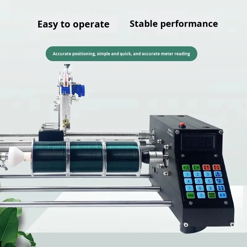 Fully Automatic CNC Winding Machine, for Winding up to 10 Meters of Enameled Fishing Line, Cotton Thread,