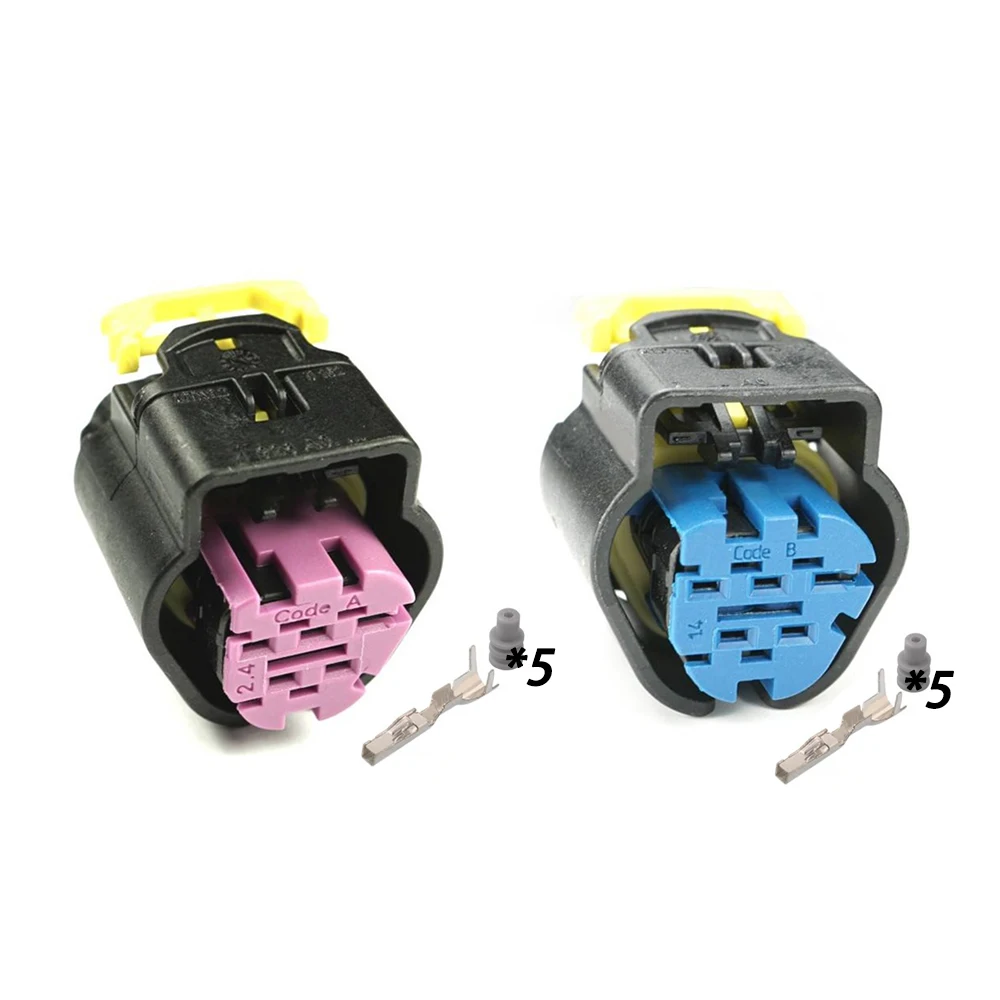 Conector automotivo do sensor de injeção à prova d'água, 5 pinos, medidor de fluxo de ar, plug 1928405159 1928405138 para gm buick chevrolet bosch honda