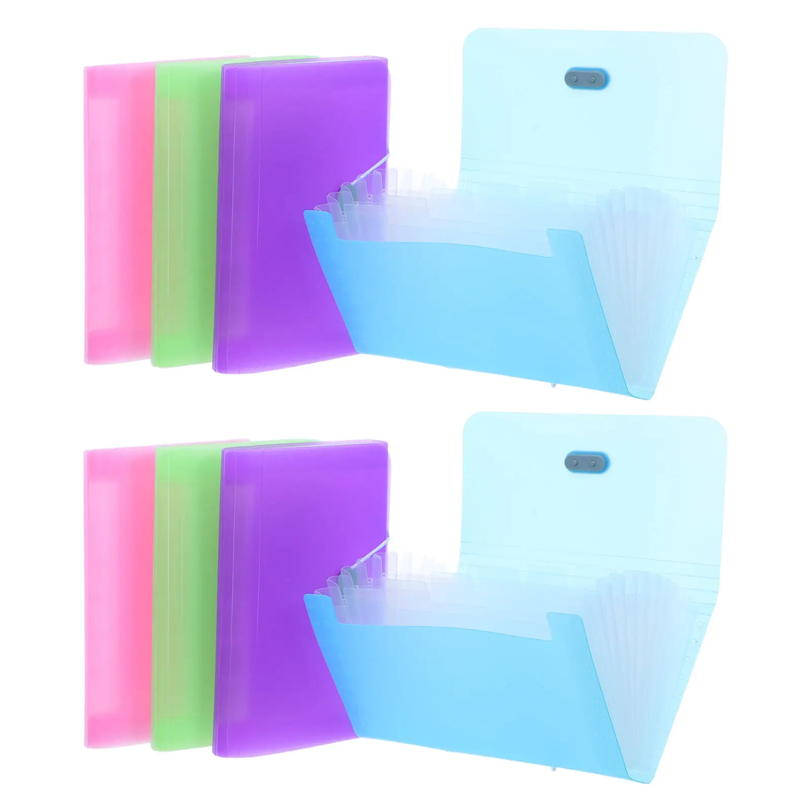 8pcs-a6-mini-accordion-file-organizer-expanding-folder-13-pockets-receipt-bill-coupon-holder-portable-document-organizer