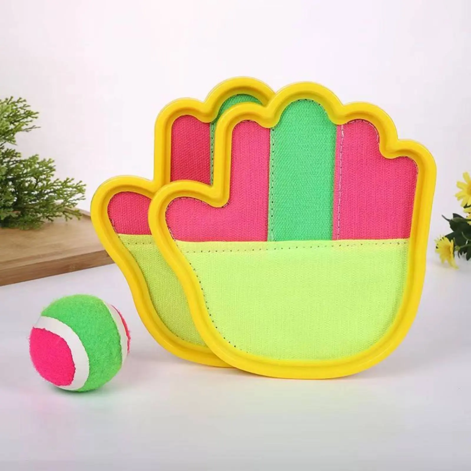 sticky-sphere-grab-game-parent-child-interaction-hand-paddle-toss-game-hook-and-loop-grab-glove-set-long-lasting-adhesive