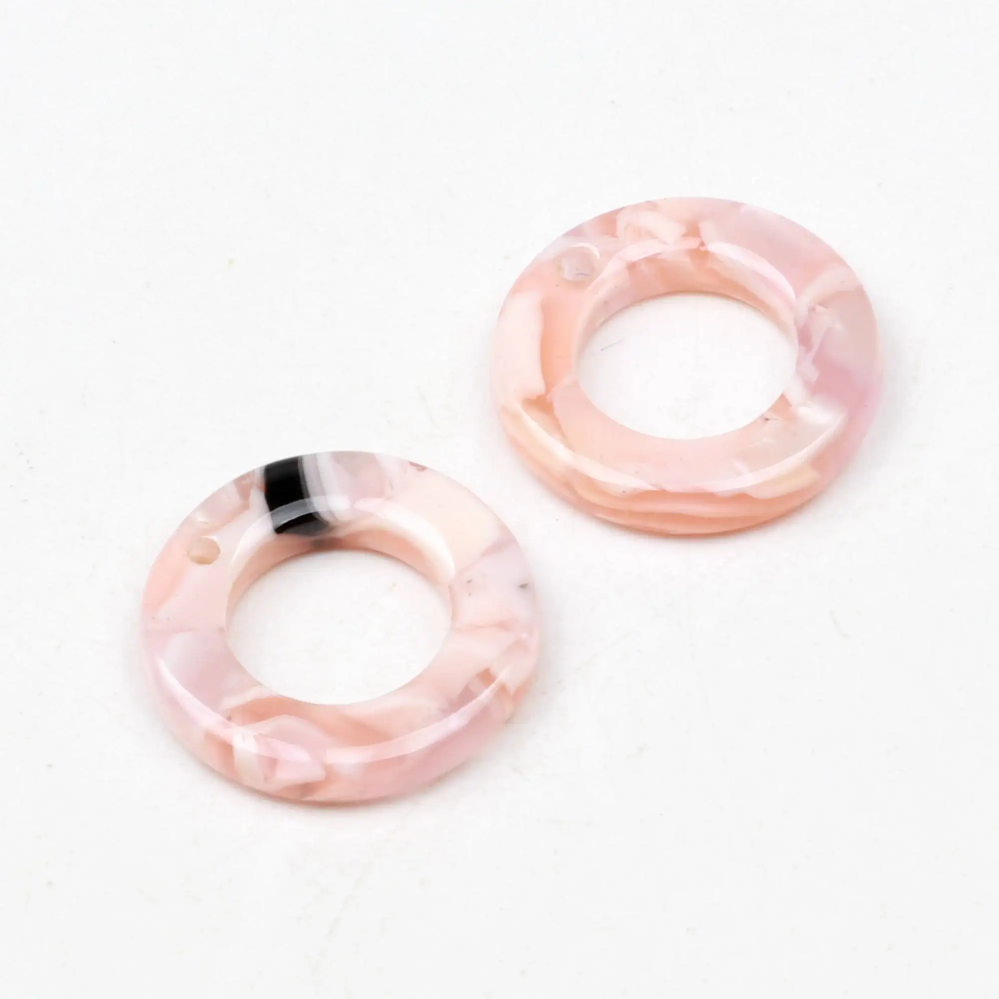 Leopard Print,Tortoise Shell Earring Charm,Acetate Acrylic Beads,Circle Shaped,Boho,Earring Parts,Ohrringe finding,16mm-ACE273
