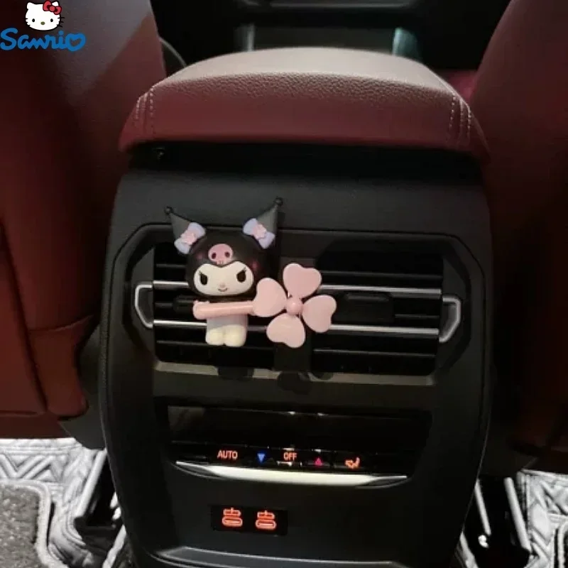 Original Sanrio meine Melodie Kuromi Auto Aroma therapie Klimaanlage Entlüftung Auto Dekoration Cinna moroll Auto Innendekoration