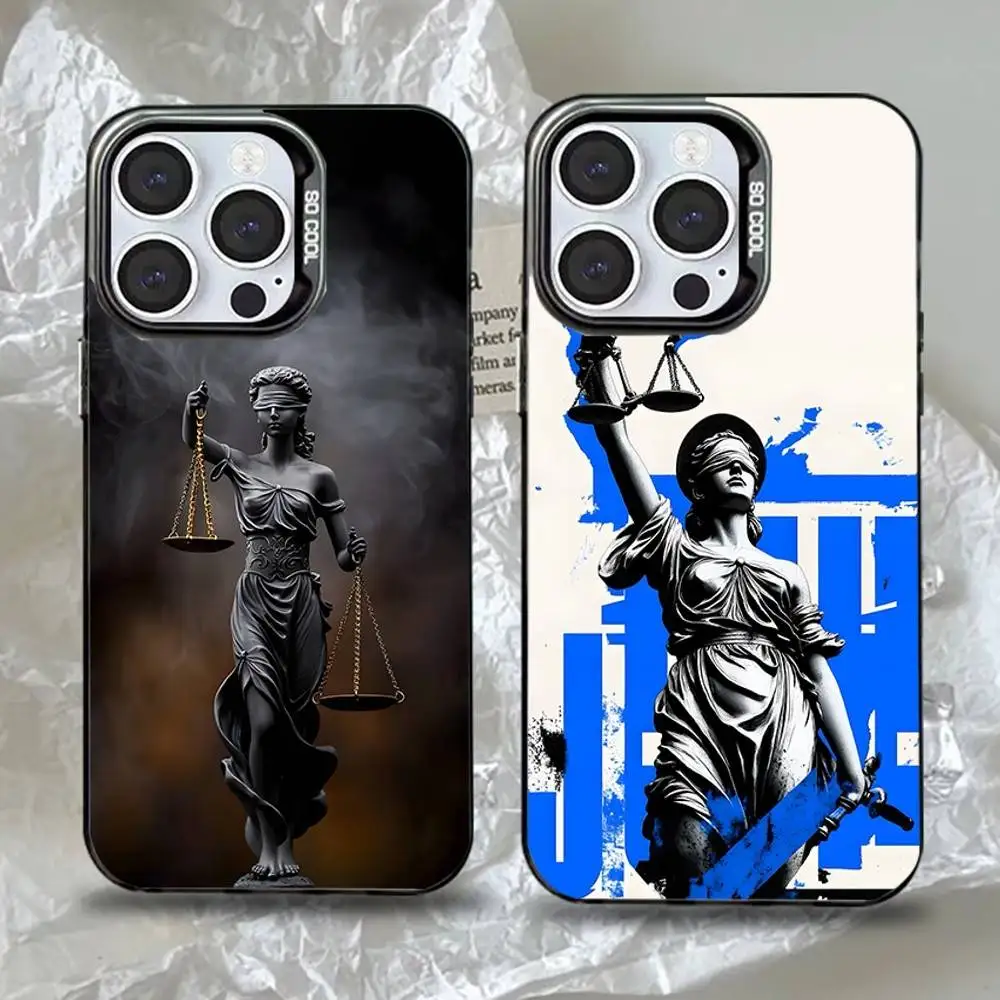 

Law Lawyer Judge Phone Case For iPhone 17，16,15,14,13,12,11,Pro,Max,Plus,Mini,XS,SE Anti Fall Black Matte Hard Bumper