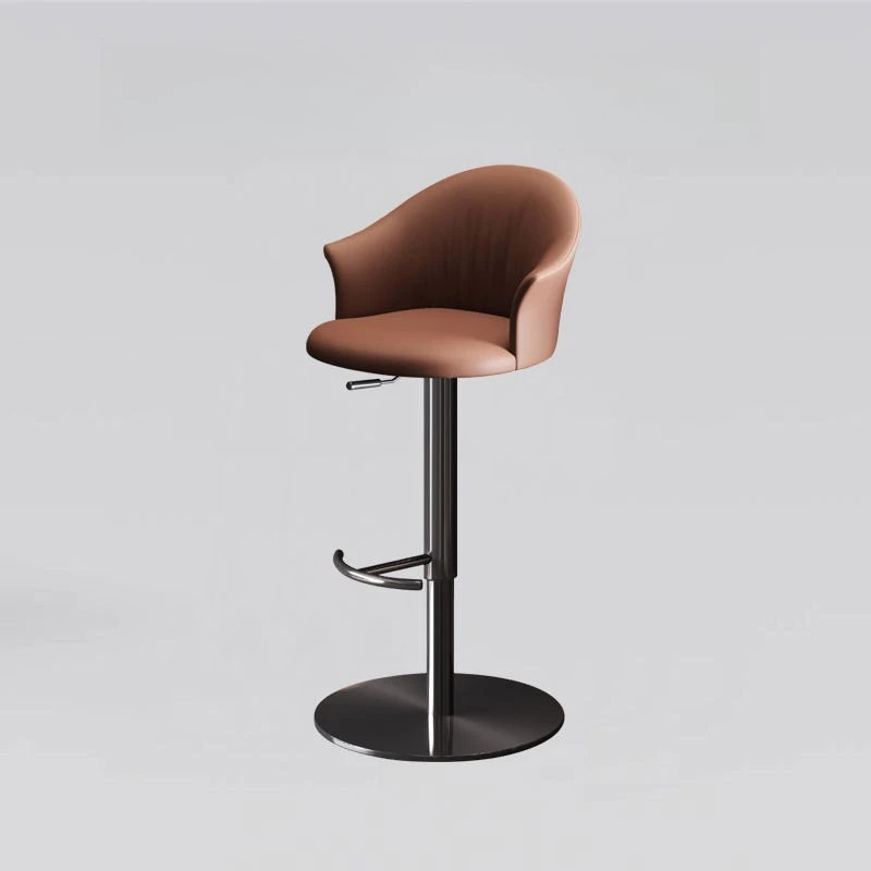 Bar chair Home high stool Bar front desk stool High stool Modern simple lifting chair Cashier