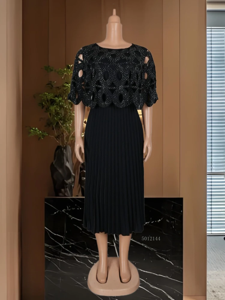 

Customized African Dresses for Women Dashiki Ankara Office Lady Outfits Robe Plus Size Turkey Evening Party Long Dress 2026