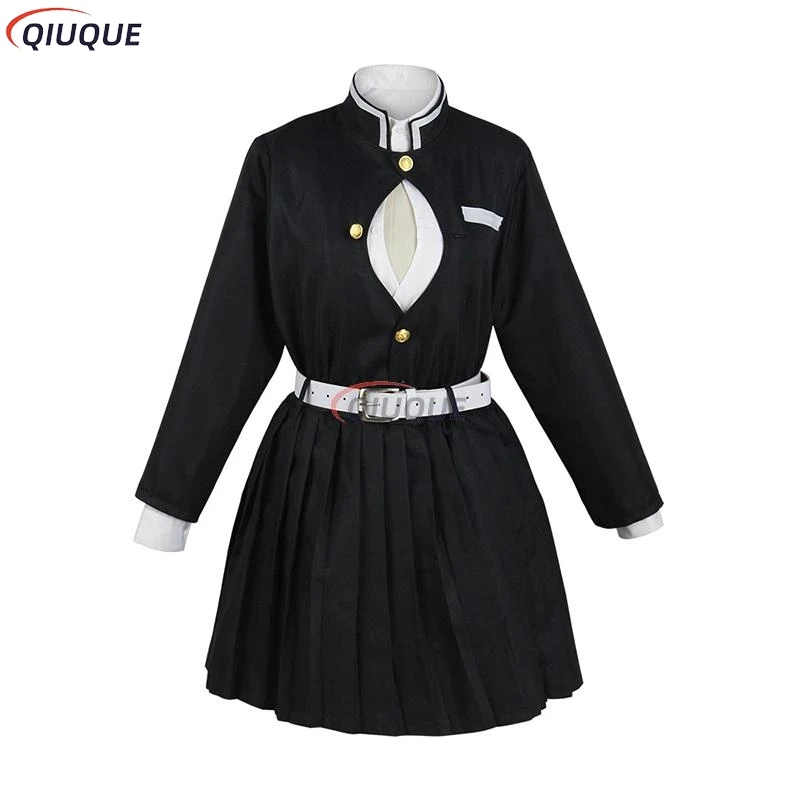 Kanroji Mitsuri Cosplay Costume Wig Women Outfits Uniforms Anime Cosplay Halloween Party Suits