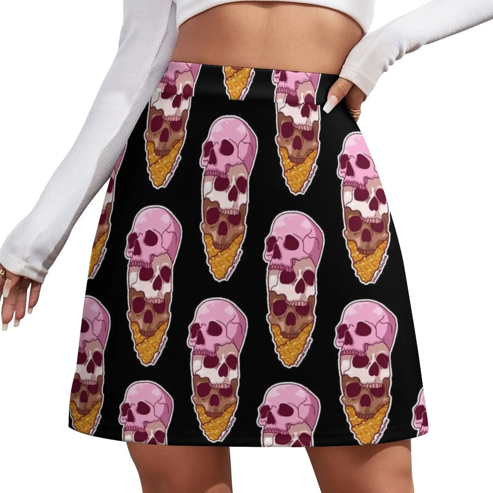 

Skull Cone Mini Skirt summer dress women 2023 women's skirts trend 2023 elegant party dresses for women 2023