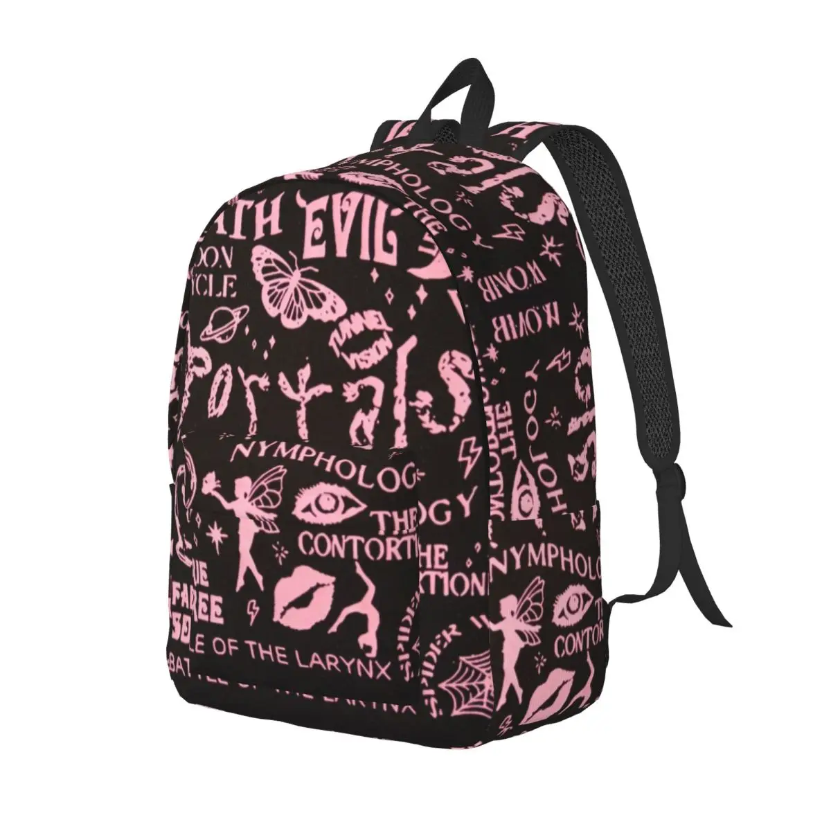 Melanie Martinez Portals New Fashion High Capacity Waterproof College Backpack Trendy Laptop Travel Book Bag 15.7in 17.7in