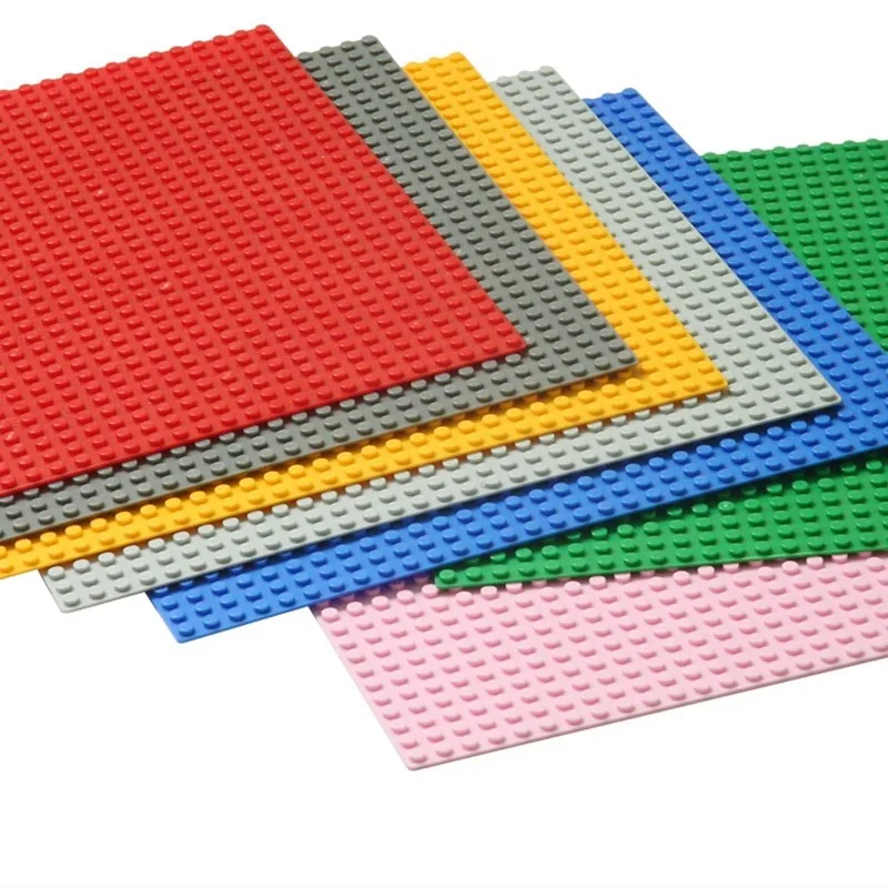 Baseplates 32x32 32x16 Dots Classic Base Plates Building Blocks DIY Bricks Baseplates Plastic Assembly for Children Kids Gift