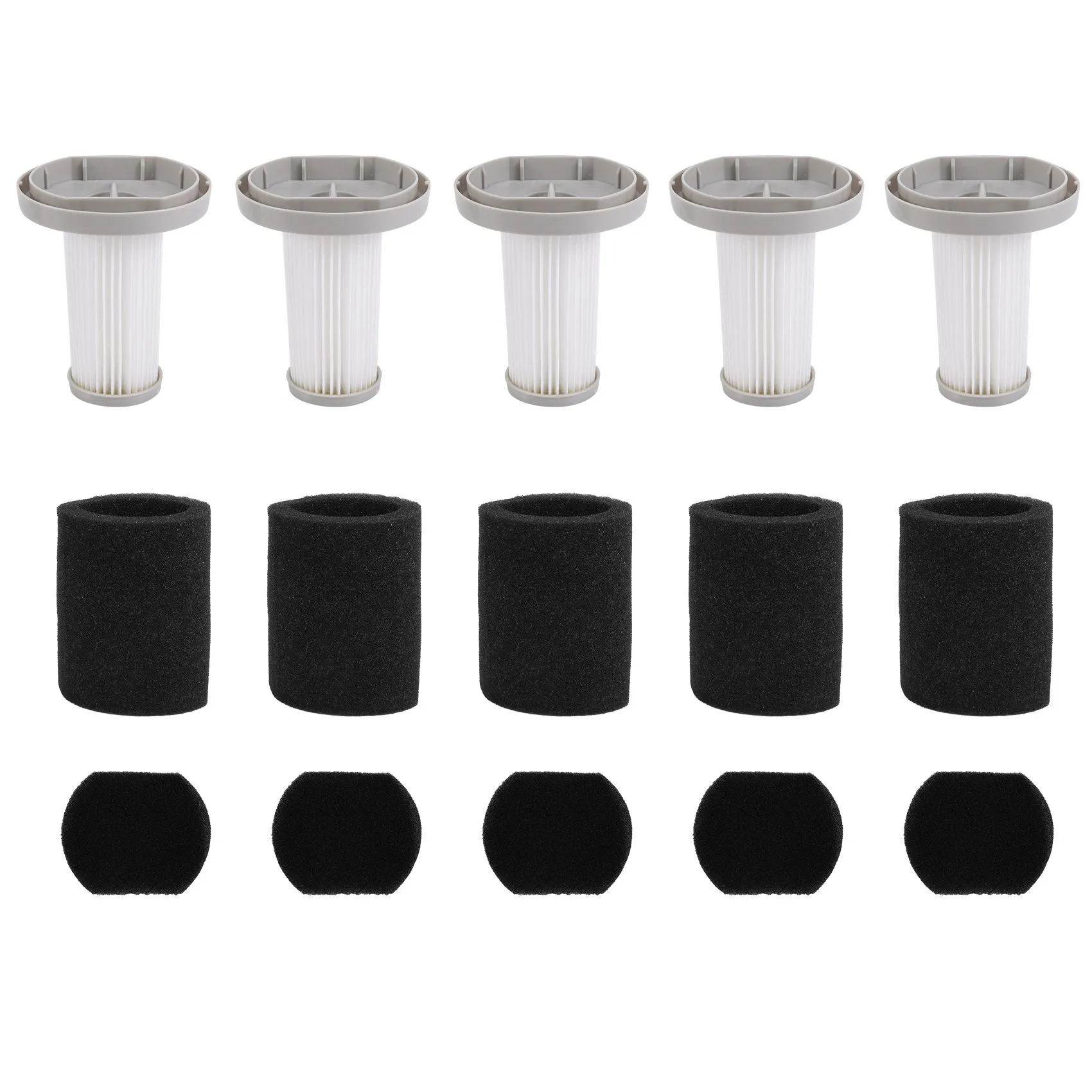 Kit Filter spons penyaring Hepa penyedot debu genggam untuk Aksesori suku cadang vakum Deerma DX700 DX700S