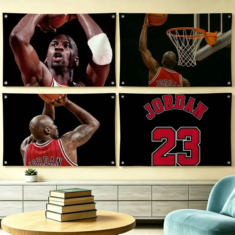 God of Basketball Michael Jordan Jordan Flag Suitable For Party Club Outdoor Interior Wall Decoration Banner Fans Gift
