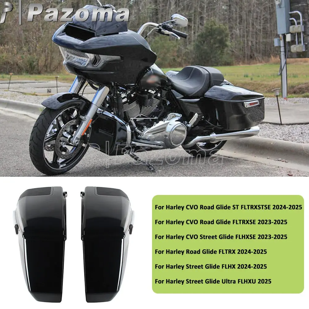 Motorcycle Luggage Case Side Box Saddlebag For Harley Touring Street Glide FLHX Ultra FLHXU CVO FLHXSE Road Glide FLTRX 2024-25