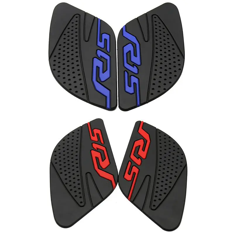 

Motorcycle Fuel Tank Pad Anti Slip Protector Stickers Knee Grip Side Decals Accessories For Yamaha R15 2017 2018 Yzf R15 17 18