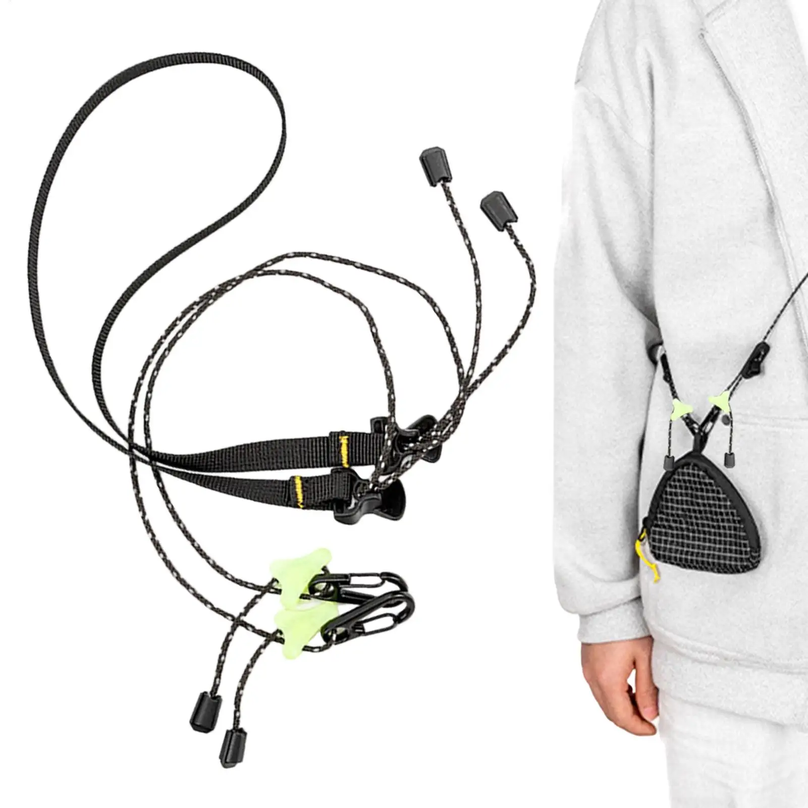 Purse Strap Adjustable Bag Lanyard Purse Strap Replacement for Women Men Girls Travel Work School Gym Outdoor Daily