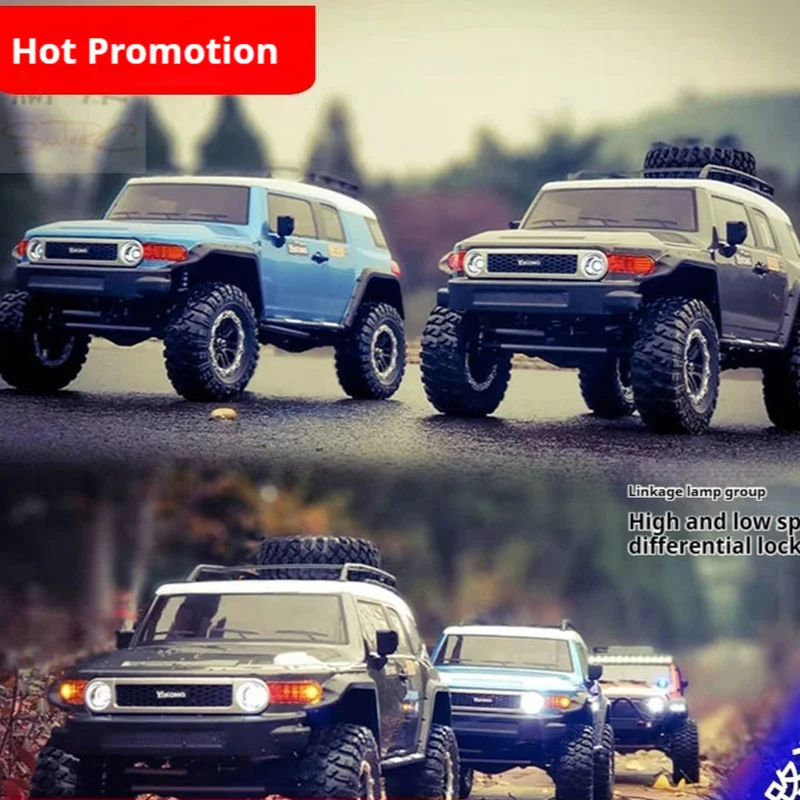 

1/10 Yikong Yk4103 Fj Cool Road Ze Remote Control Car 4wd Climbing Off-Road Vehicle Simulation Model Toy Boy Holiday Gift